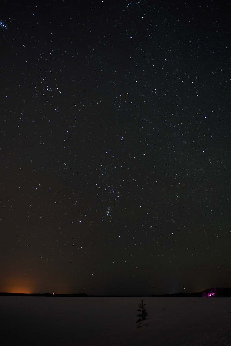 outdoors star in the vast sky at night black