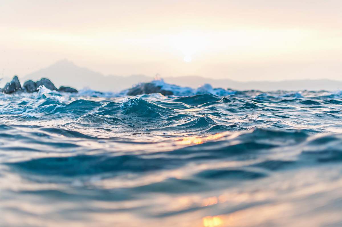 water blue body of water sea
