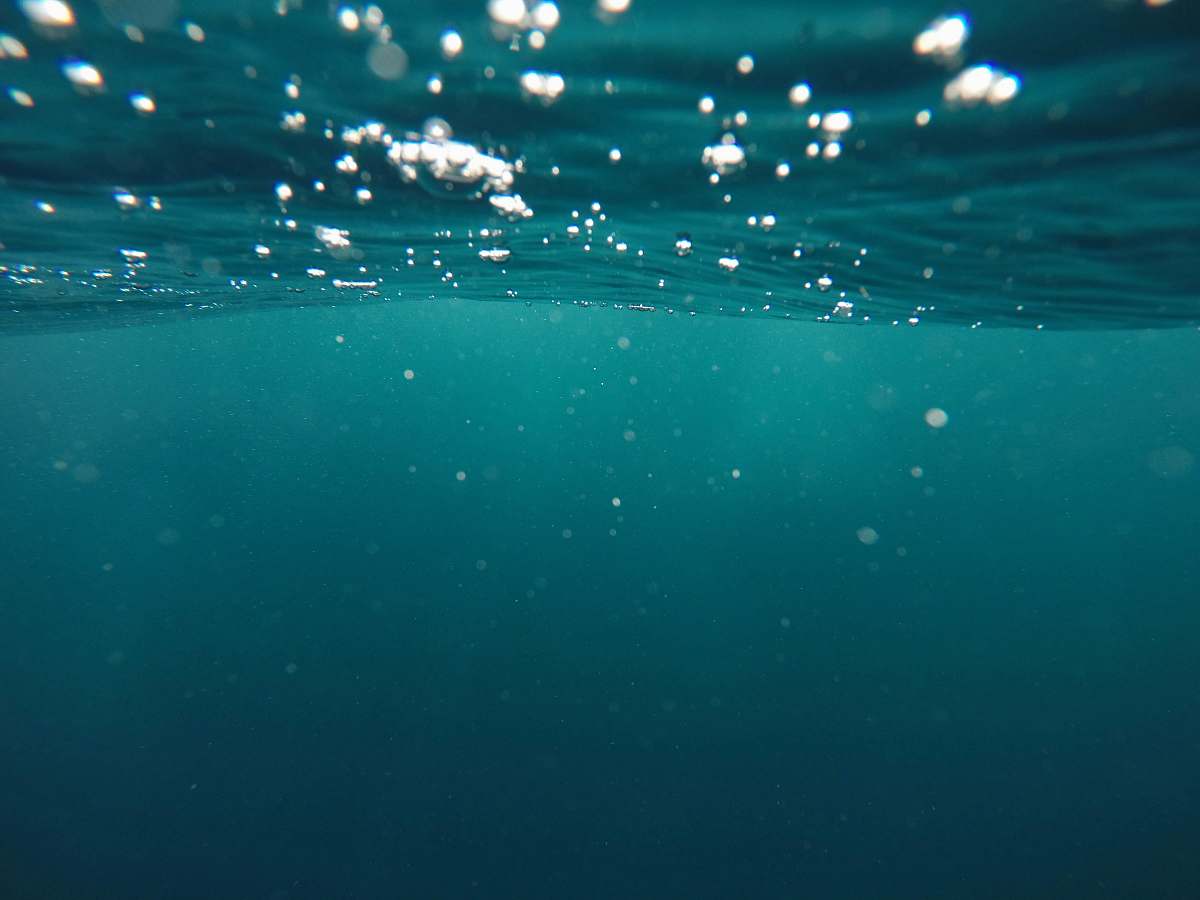 water photo of underwater blue