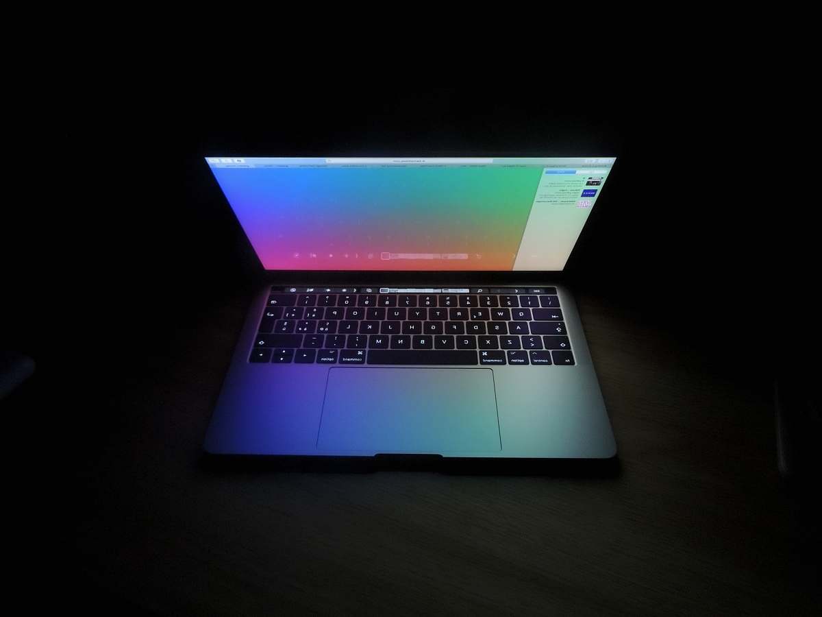 computer silver MacBook electronics