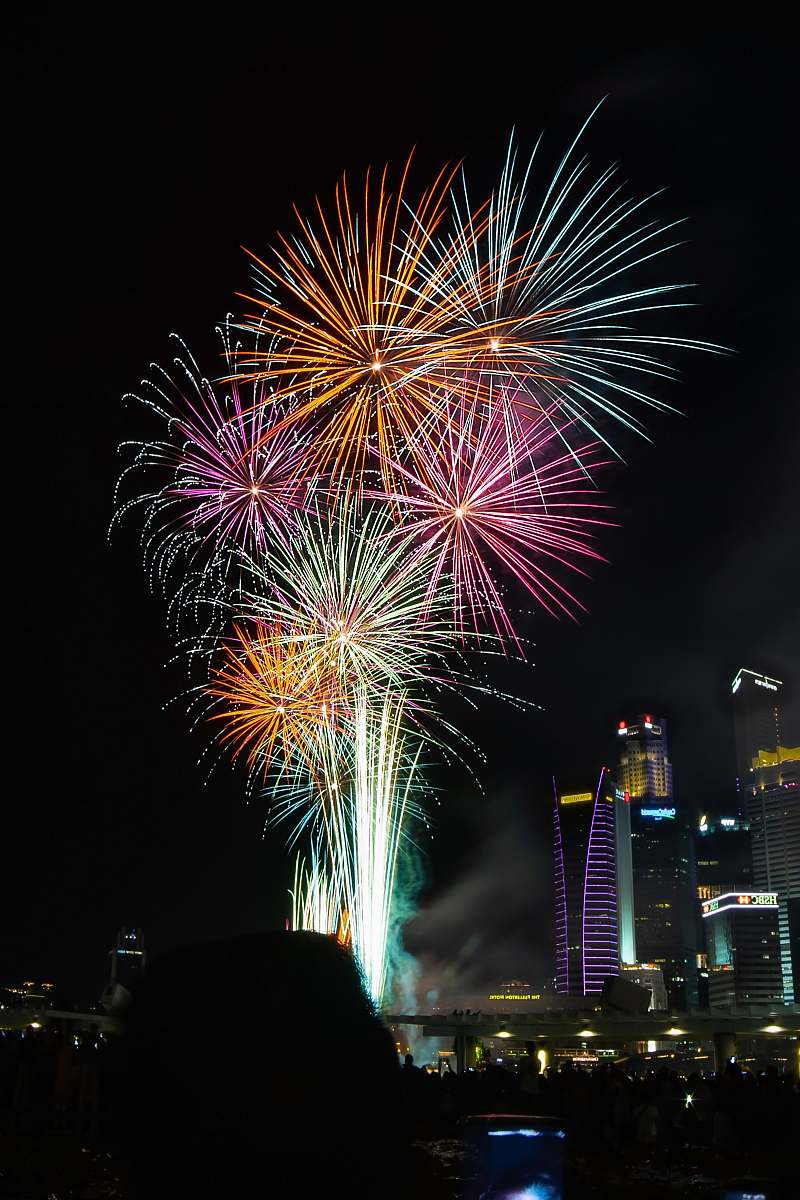 outdoors fireworks at night-time fireworks