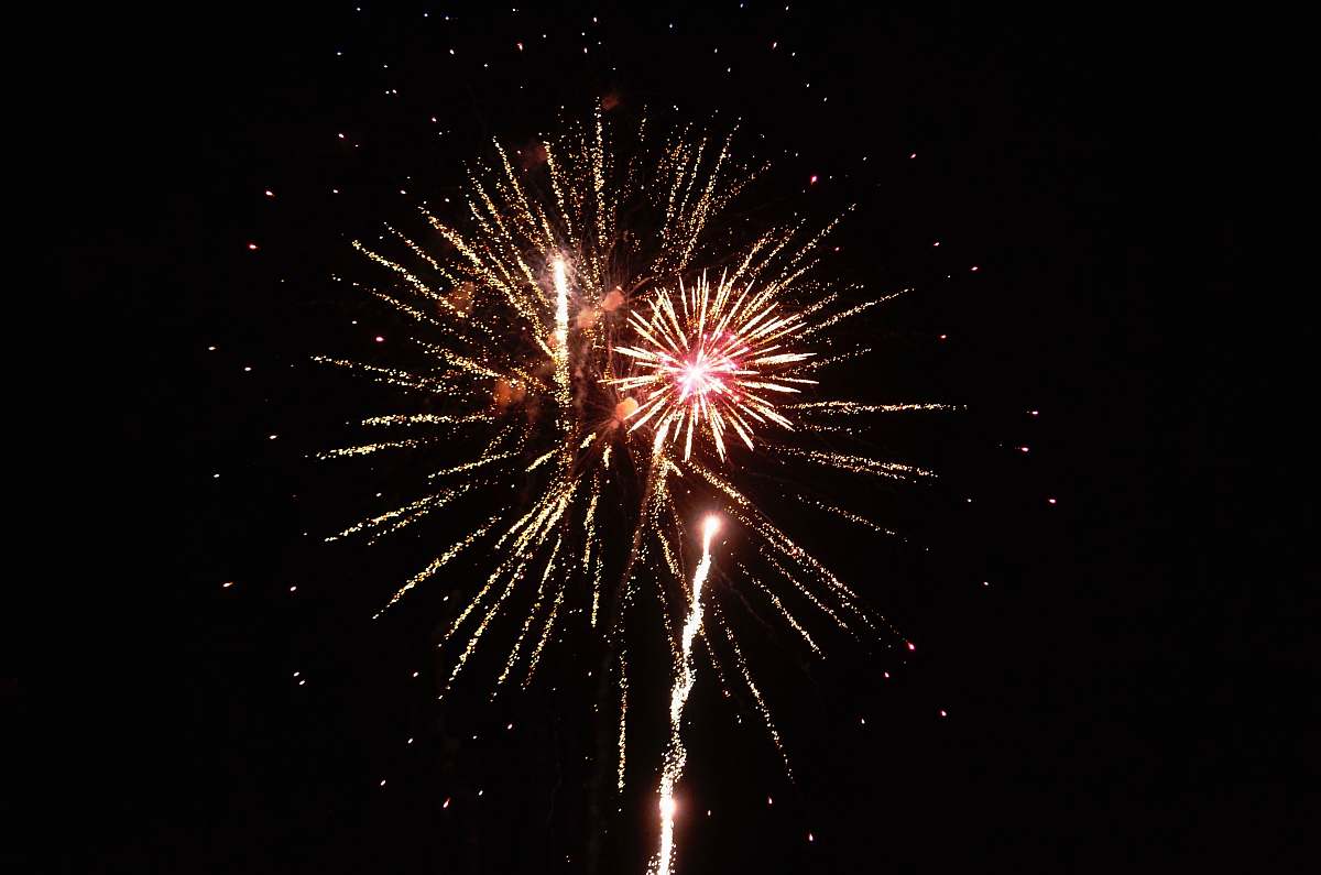 outdoors fireworks sparkling in the sky fireworks