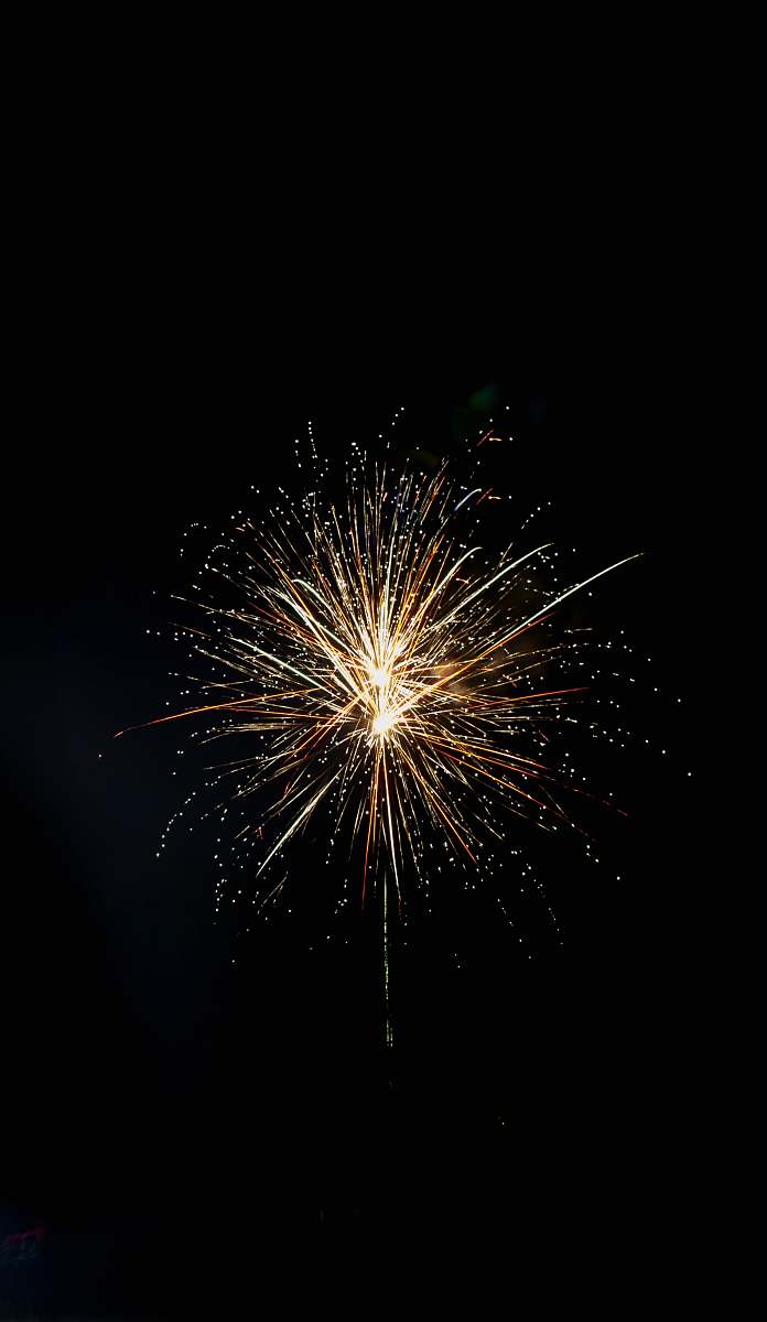 outdoors low-angle photography of fireworks night