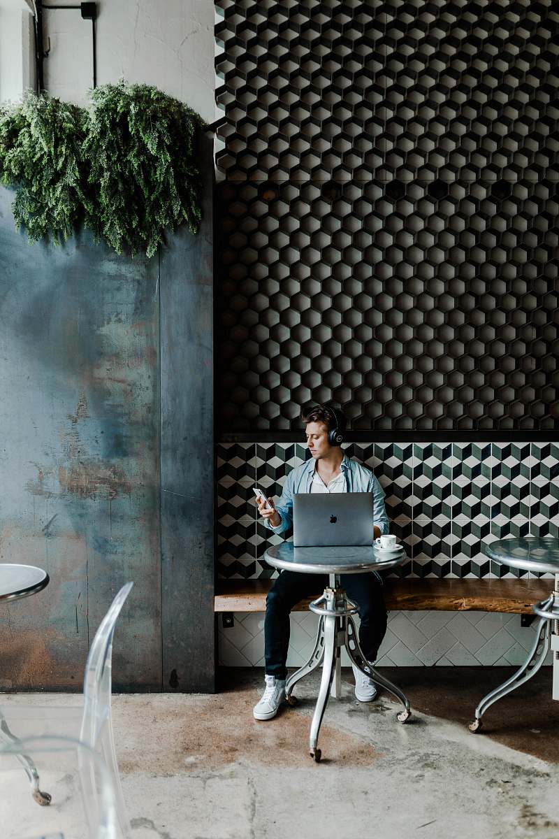 human man sitting on chair sitting