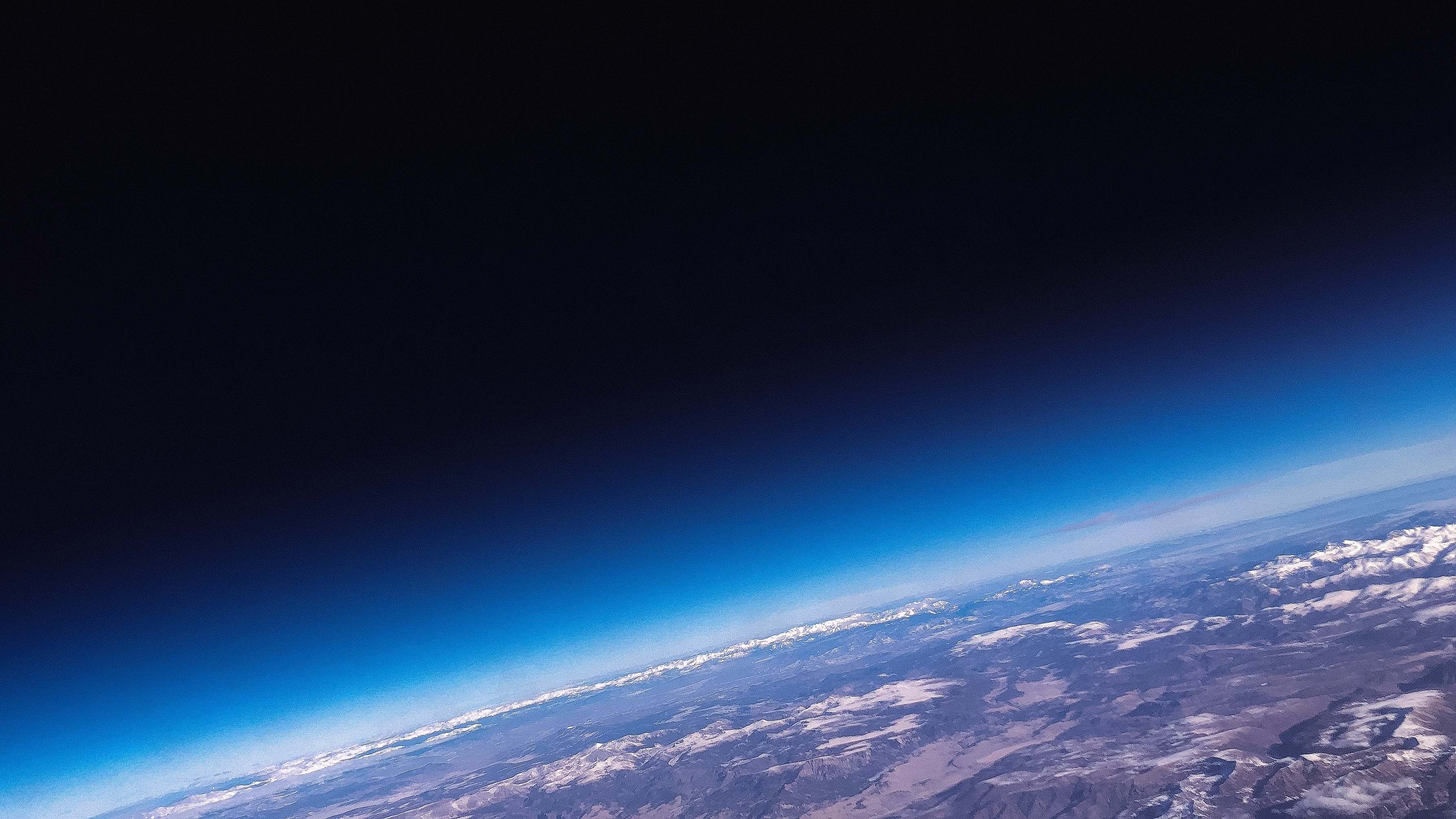 Earth Outer Space Photography Of Earth Sphere Image Free Stock Photo