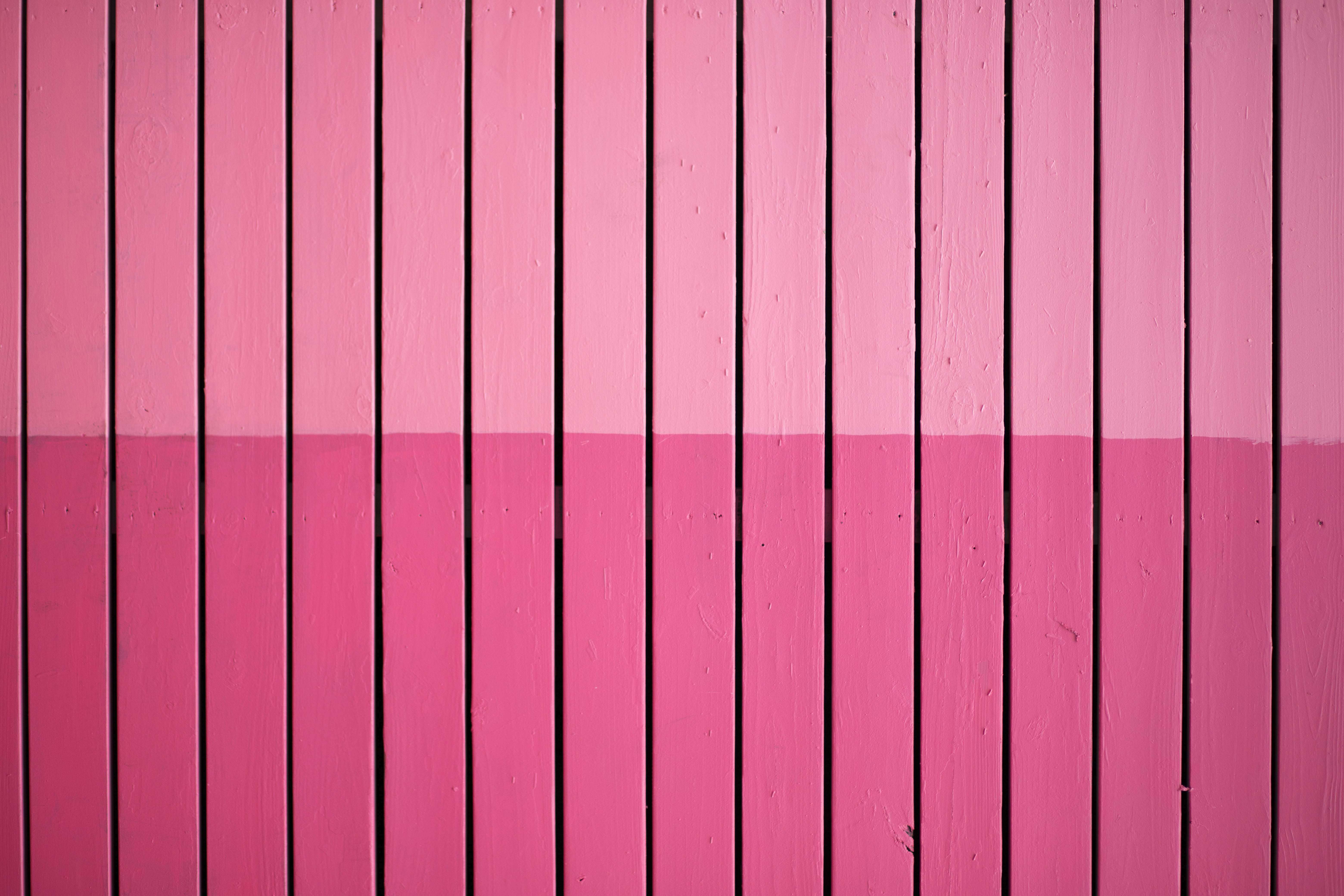 Texture Closeup Photo Of Pink Paint Plank Wall Background Image - Free ...