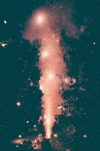 grey fireworks display bonfire