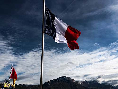 symbol flag of France grenoble
