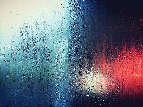 abstract  rain