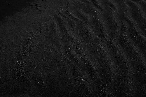 sand black soil nature