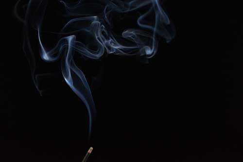 smoke incense stick smoke incense