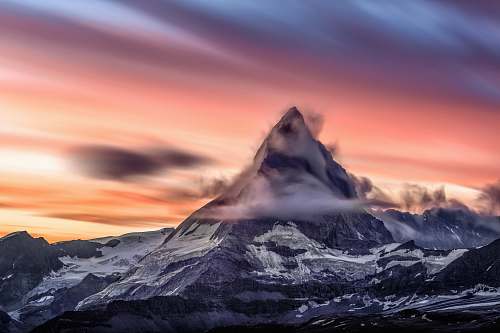 nature landscape photography of mountain during daytime landscape