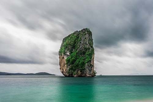 outdoors body of water land