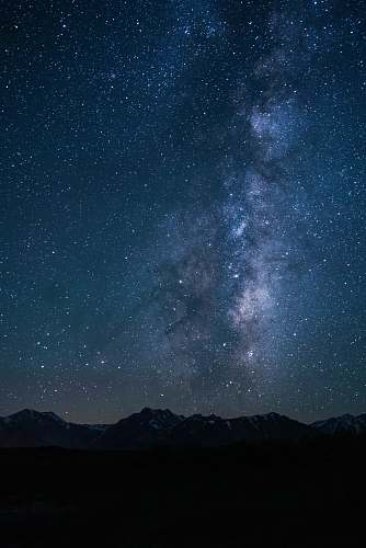 night photo of milky way galaxy