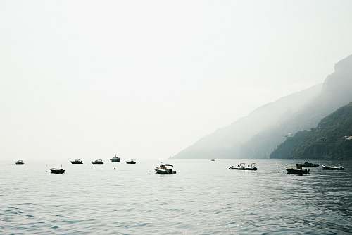 transportation sailboats on sea vehicle