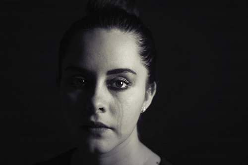 person woman's face face