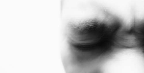 skin person closing eyes neck