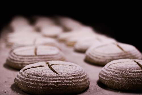 food round white doug confectionery