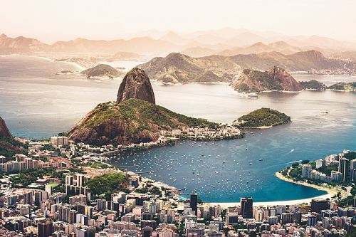 aerial photography of cityscape near sea