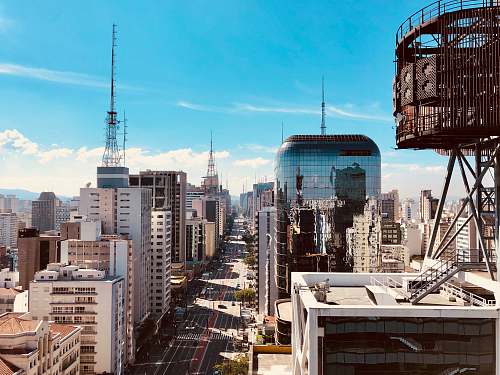 city city scape during daytime metropolis