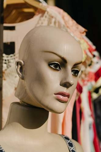 person mannequin head people