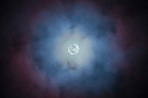 outdoors moon space