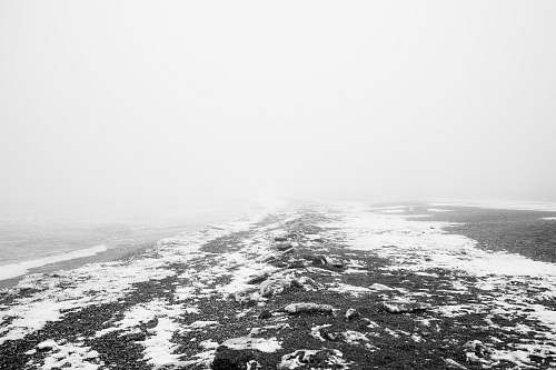 nature grayscale photo of water waves landscape