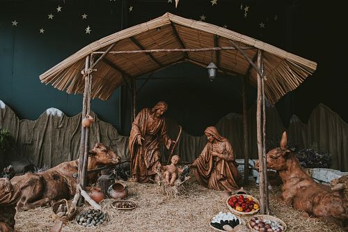 The Nativity decor