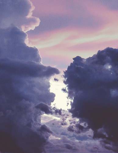 sky sea of clouds during daytime nature