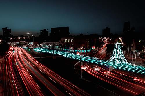 freeway timelapse photography highway