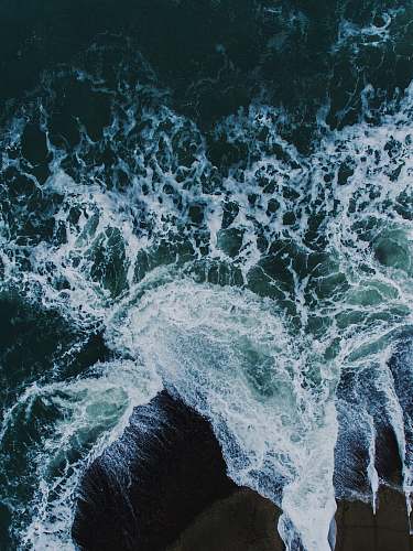 brazil aerial photography of seawaves at daytime ocean