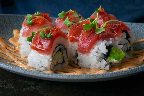 anaheim shushi on plate usa
