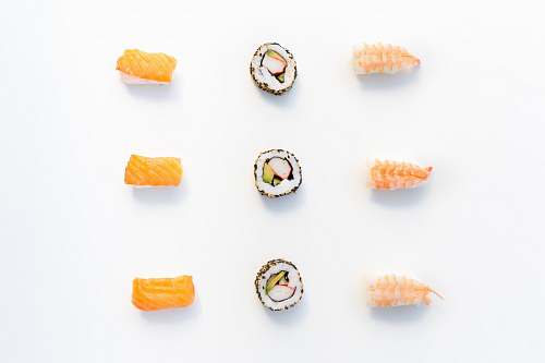 food sushi lot fod