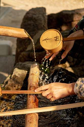japan flowing water water