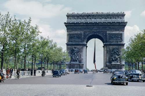 architecture Arc de Triomphe, France arch