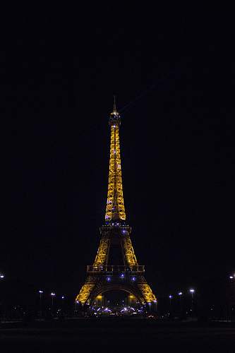 tower Eiffel Tower during nighttime paris