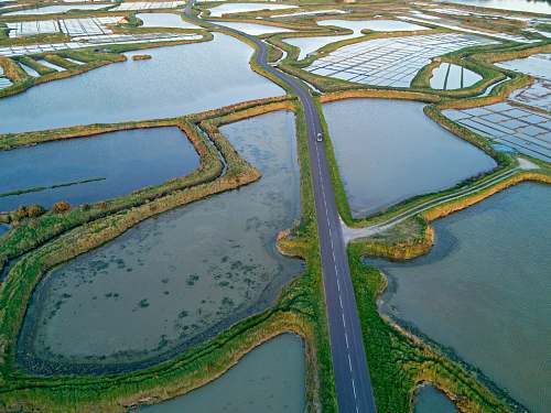 nature aerial photography of body of water outdoors