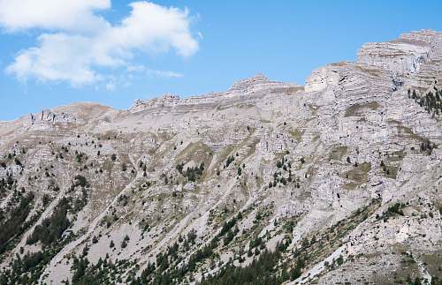 outdoors snow capped mountain mountain