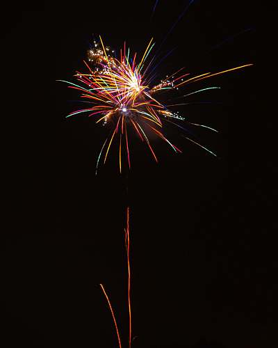 outdoors time-lapse photography of fireworks exploding in the sky during nighttime fireworks