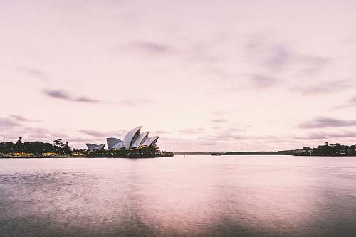 architecture Opera House, Sydney Australia water