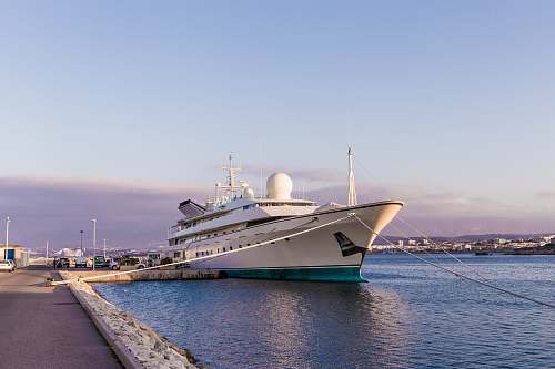 vehicle white cruise ship transportation
