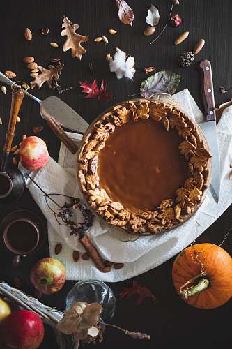 food chocolate on plate fruit