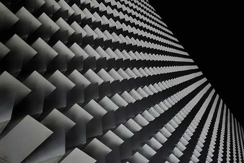 building  black-and-white