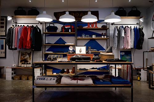 clothes store interior