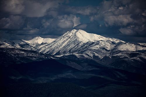 snow cover mountain