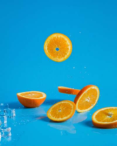 fruit sliced orange juice food