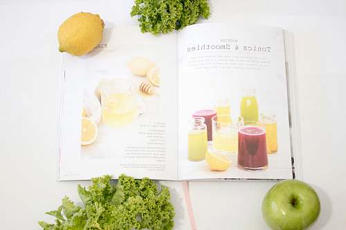 apple white book fruit