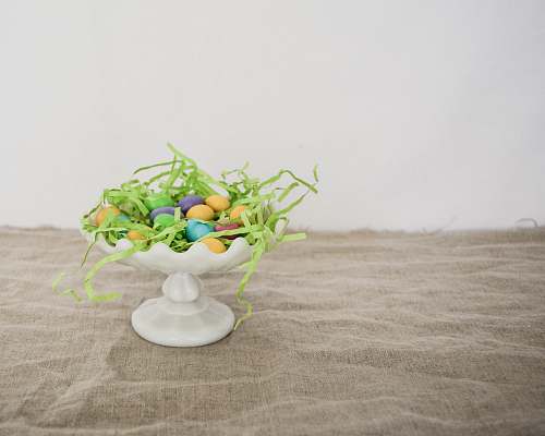 art white ceramic footed bowl blossom