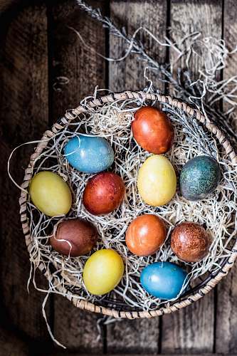 egg assorted-colored eggs easter egg