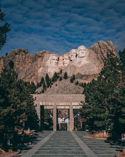 usa Mount Rushmore during daytime patio